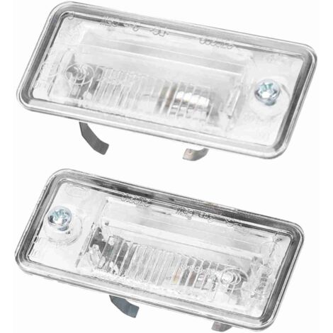 Paar Kennzeichenleuchten 8E0807430A 8E0807430B für Audi A3 A4 A5 A6 C6 A8 D3 Q7 RS4