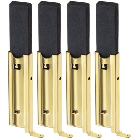 Paar Kohlebürsten L94MF7, nützliche Motorkohlen für Waschmaschinen mit Kohleeinsatz und Bürstenhalter (5 x 13,5 x 39,6 mm)