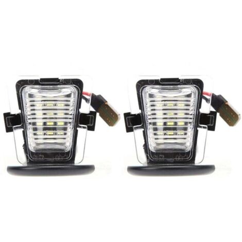 Paar LED-Kennzeichenleuchten für Jeep Wrangler JK 2007-2018 DC12V