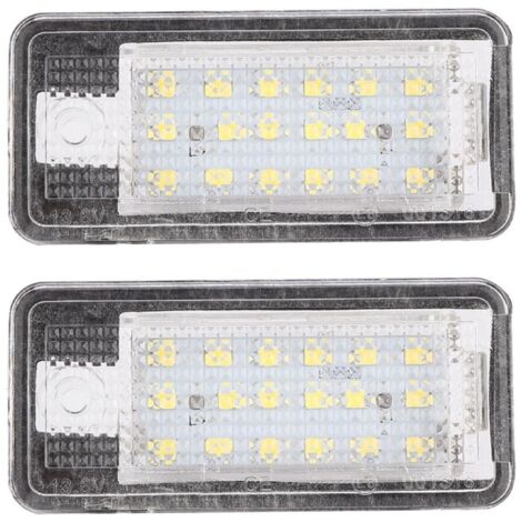 Paar LED-Kennzeichenleuchten hinten für Audi