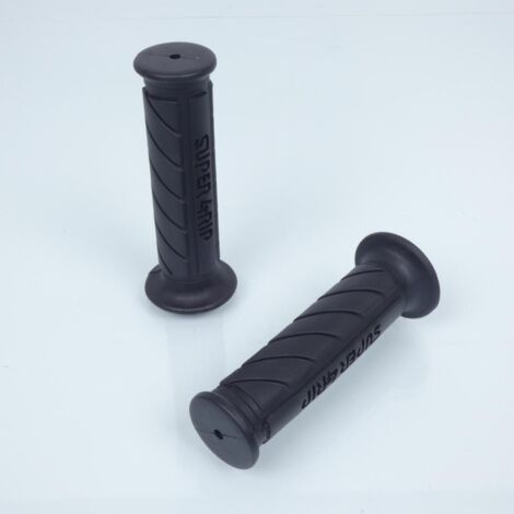 paar rms super grip schwarz für motorrad roller moped 50 bis box