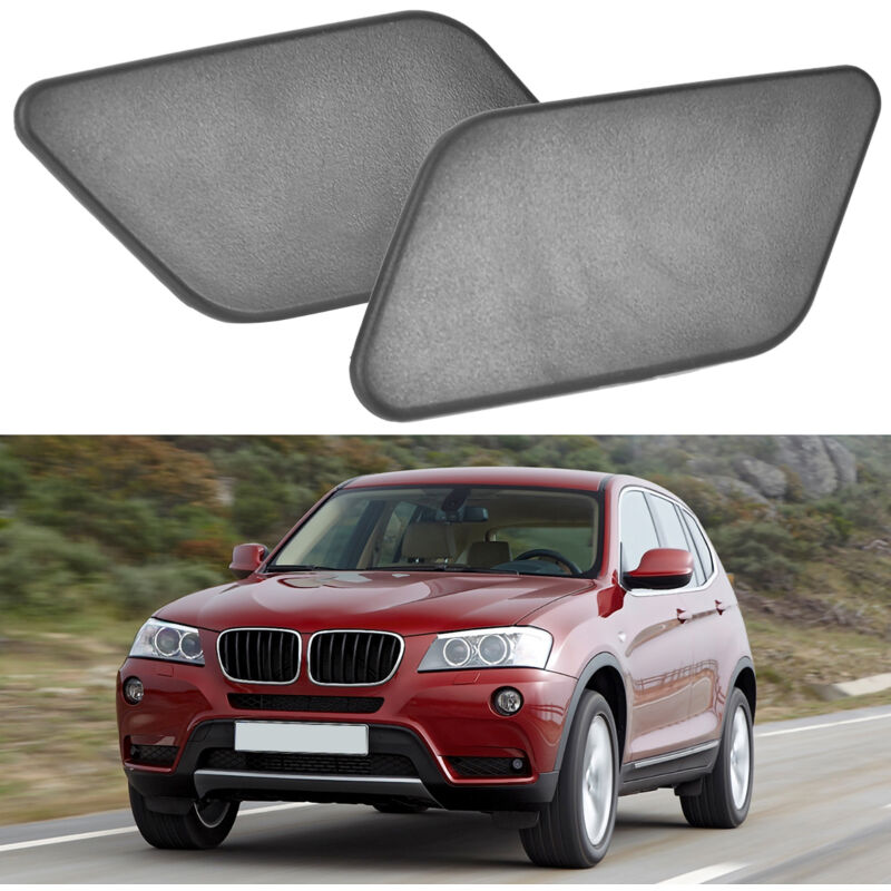 Image of Paar Scheinwerferwaschdüsen-Abdeckkappen für F25 2010-2014 51117261100