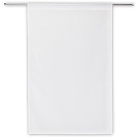 Paar transparente Glasscheiben, IDEALIS, B 60 x H 90 cm, weiß SANS MARQUE