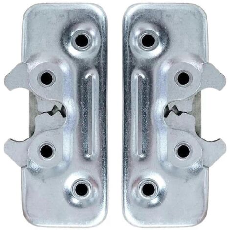 Paar Türriegel für International 9370 und 9670, Teilenummer 451548 in Silber