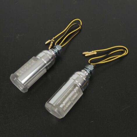paar tuning mad cylinder led blinker 12v homologiert für motorrad