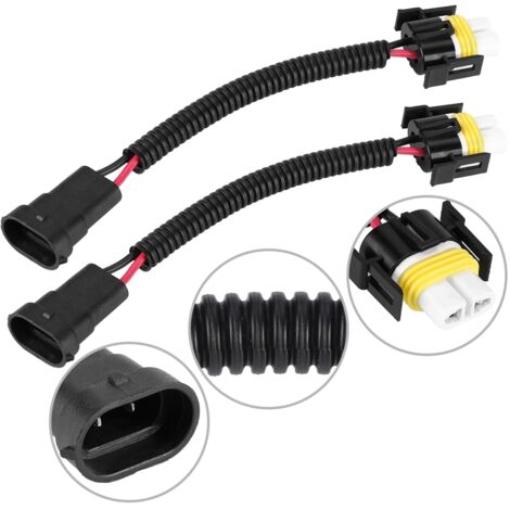Paar Umrüststecker für Nebelscheinwerfer H11 H8 Fassung