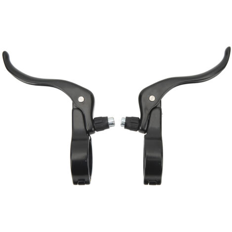 Paar universelle, ergonomische Fahrradbremshebel aus Aluminiumlegierung für Mountainbikes und Rennräder – 31,8 mm Lenker