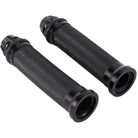 Paar universelle schwarze Motorrad-Lenkergriffe Auto-Styling-Zubehör