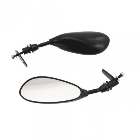 Paar Verkleidungsspiegel one für Motorrad schwarz / m6 nicht 1.00
