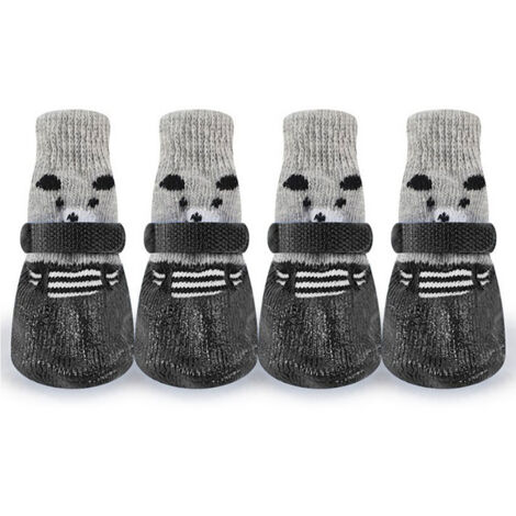 Paar wasserdichte, rutschfeste Hundesocken – Pfotenschutz für Outdoor-Sportarten, Schnee und Regen
