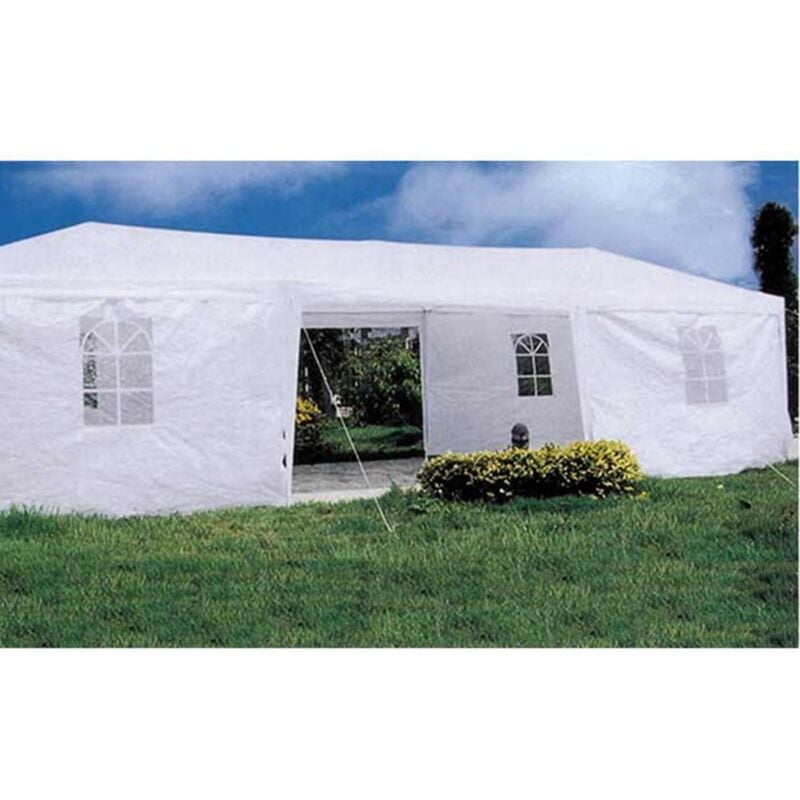 

PABELLON METAL CON CORTINA 3x9 M MG022