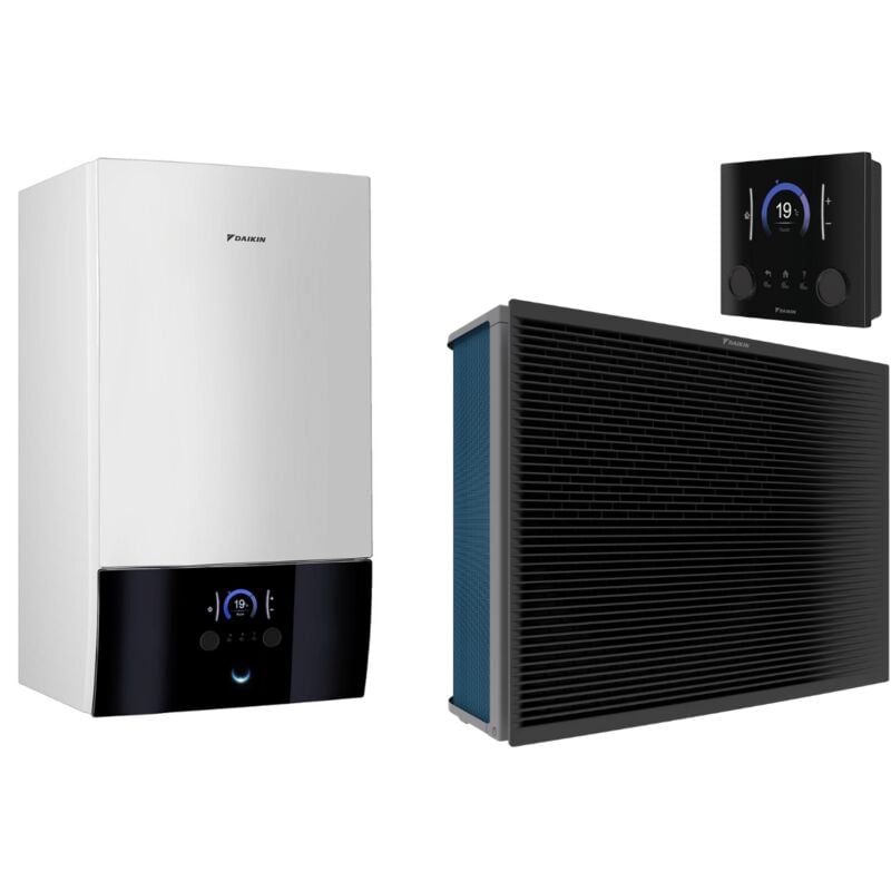 Pac air/eau Daikin Altherma 3R mt w 12kw ELBH12E6V + ERRA12EV3 Haute température