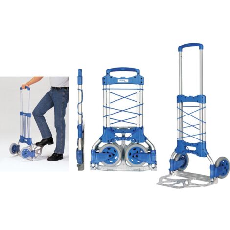 Pacchetti Carrier Devil, Capacità: 125 Kg, Unfolded 1090 X 408 X 490 Mm, Piegato 765 X 488 X 64 Mm, Pelle: 480 X 320 Mm Peso: 5,2 Kg