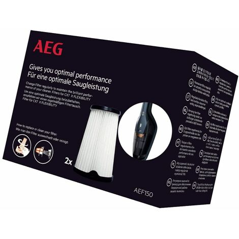 Pacchetto di 2 filtri AEF150 originali - Aspirapolvere - AEG - 4356276