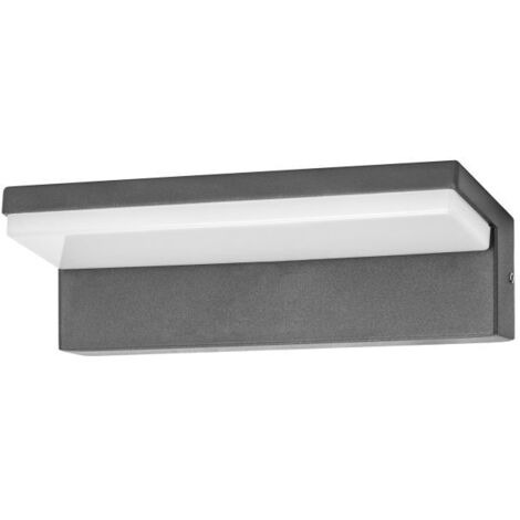 PACHIRA LED 9W, lampada da parete, apparecchio da giardino, 500lm, IP54, 4000K, nero