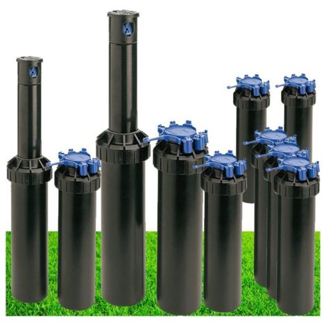 Pack 10 Aspersor de Riego Rain Bird 3504-PC 1/2''  Alcance 4,60 a 10,70 m  Aspersor de Turbina ajustable 3500 3504 Rain Bird