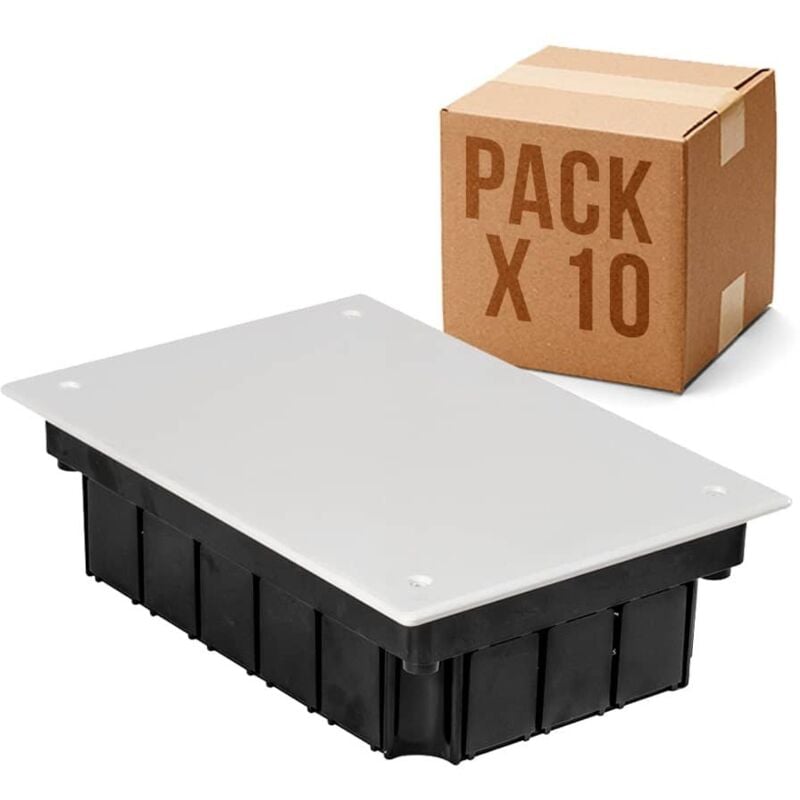 

Pack 10 Cajas de empotrar 200x130mm