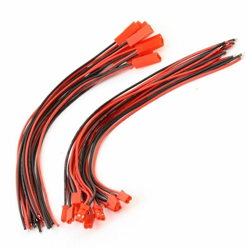 

Amass - PACK 10 CONECTORES JST CON CABLE (5 HEMBRA + 5 MACHO)