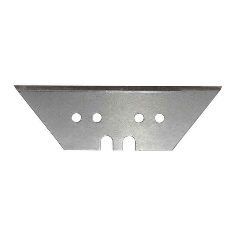 

MOTA HERRAMIENTAS Pack 10 hojas de cutter trapezoidal
