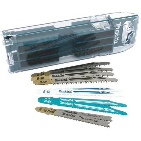 Pack 10 Multi-Material-Sägeblätter für Makita S-Express Stichsäge - B-44426