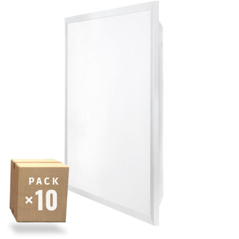 Pack 10 Panneau LED 40W 4 400Lm 6000ºK 60x60Cm Treillis UGR19 40 000H [HO-PG-600x600-40W-CW-PK10]