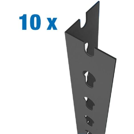 PACK 10 PERFIL SCLICK P/40 1000 GRIS