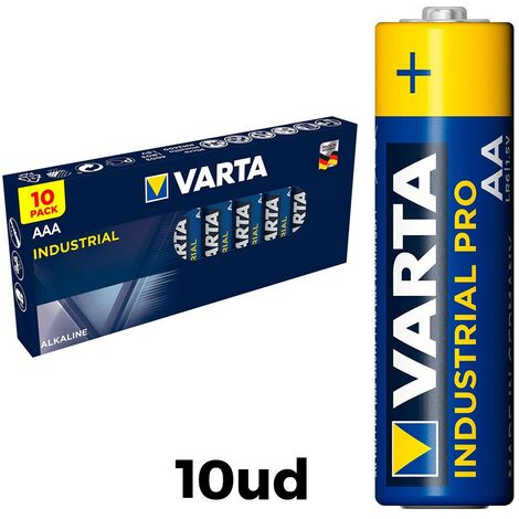 Pilas AAA Alcalinas pequeñas tipo LR03 Varta