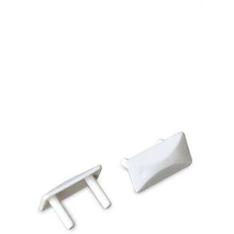 Pack 10 protections pour fiche 2 pôles blanc GSC 0200715