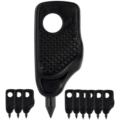 Pack 10 Punzones sacabocados para goteros de riego y microtubo, herramienta precisa para perforación eficiente