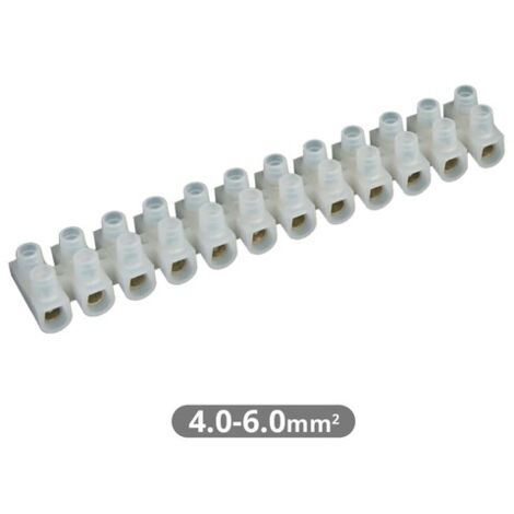 Pack 10 Regletas de Conexión 6 mm Natural GSC 001000103