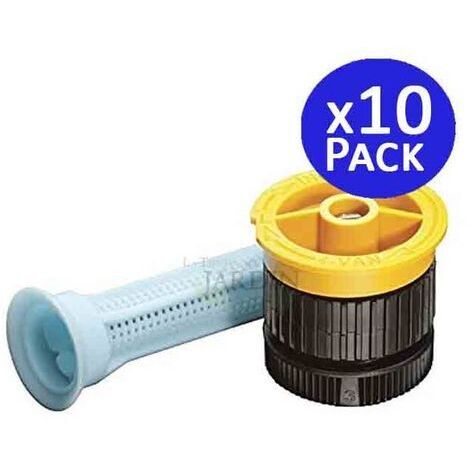 Pack 10 Toberas para difusores Rain Bird 4VAN regulable  Alcance 1,2 metros  Alta precisión
