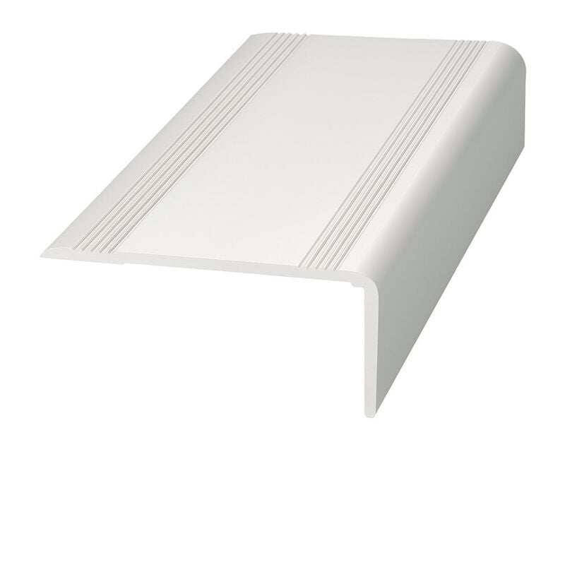 

Pack 10 unds. Cantonera Aluminio 50mm - Sin antideslizante - Adhesivo - 21mm alt. 50mm anch. 2m larg.