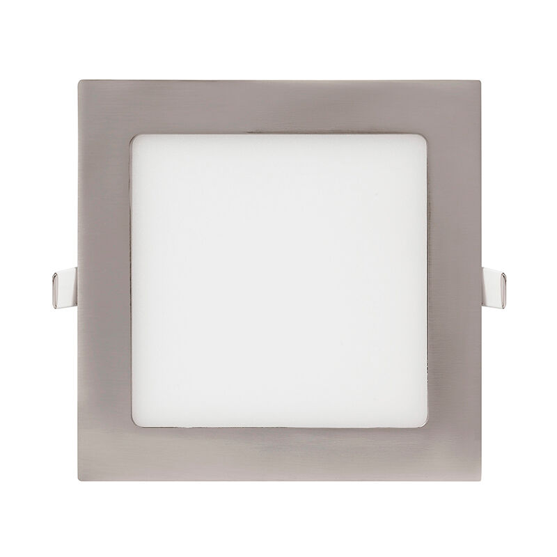 

Pack 10X Focos Empotrables LED 12W 5500K Cuadrado Níquel