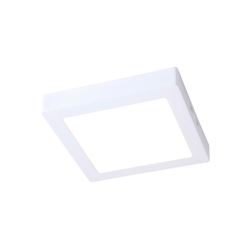

Pack 10X Plafones LED 6W 3000K Cuadrado Blanco