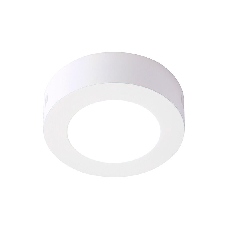 Image of Sulion - Pack da 10X Plafonniers led 6W 5500K in finitura Rond Blanc