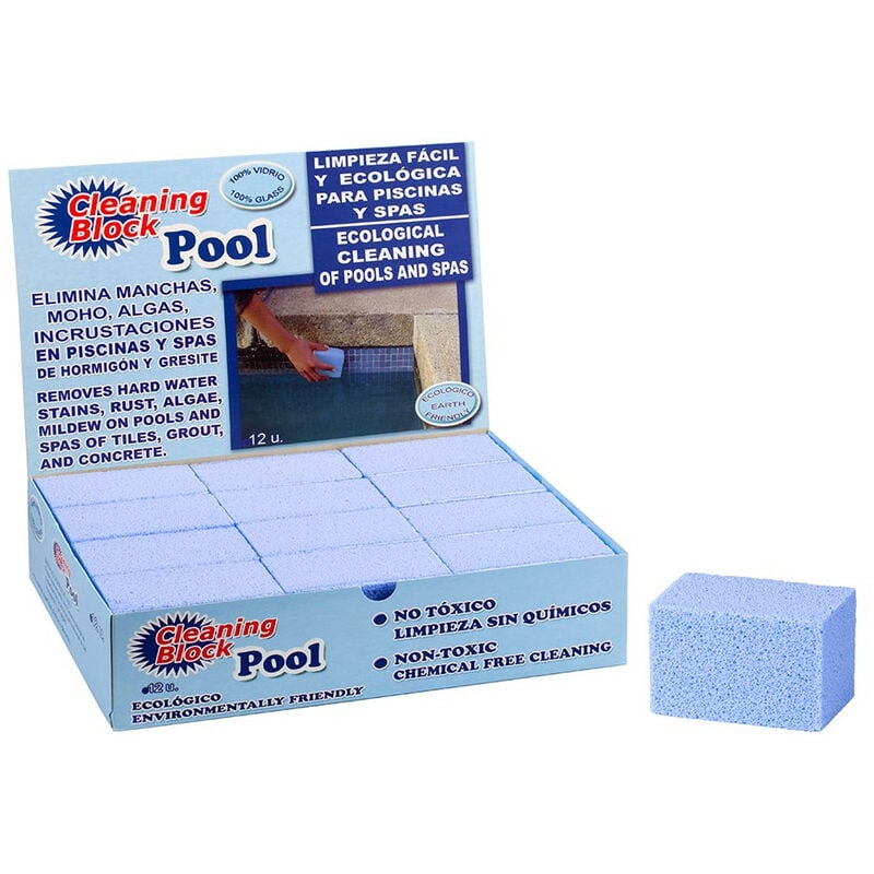 Cleaning Block Pour Piscine Pack De 12 Unités.