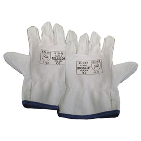 Pack. 12 Rindslederhandschuhe Gr. 10 510-b Telascor