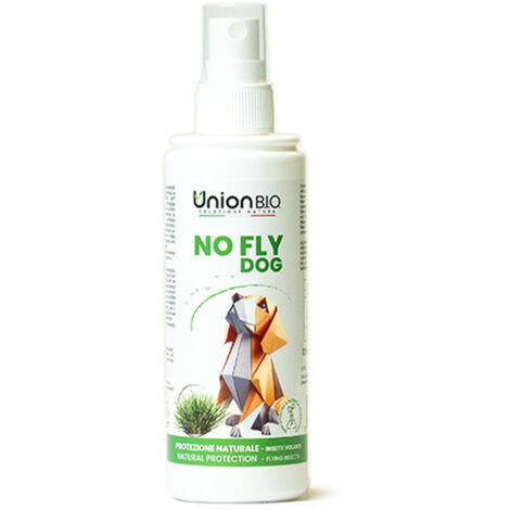 Pack 125 ml: NO FLY DOG lotion naturelle à effet barrière contre les insectes volants
