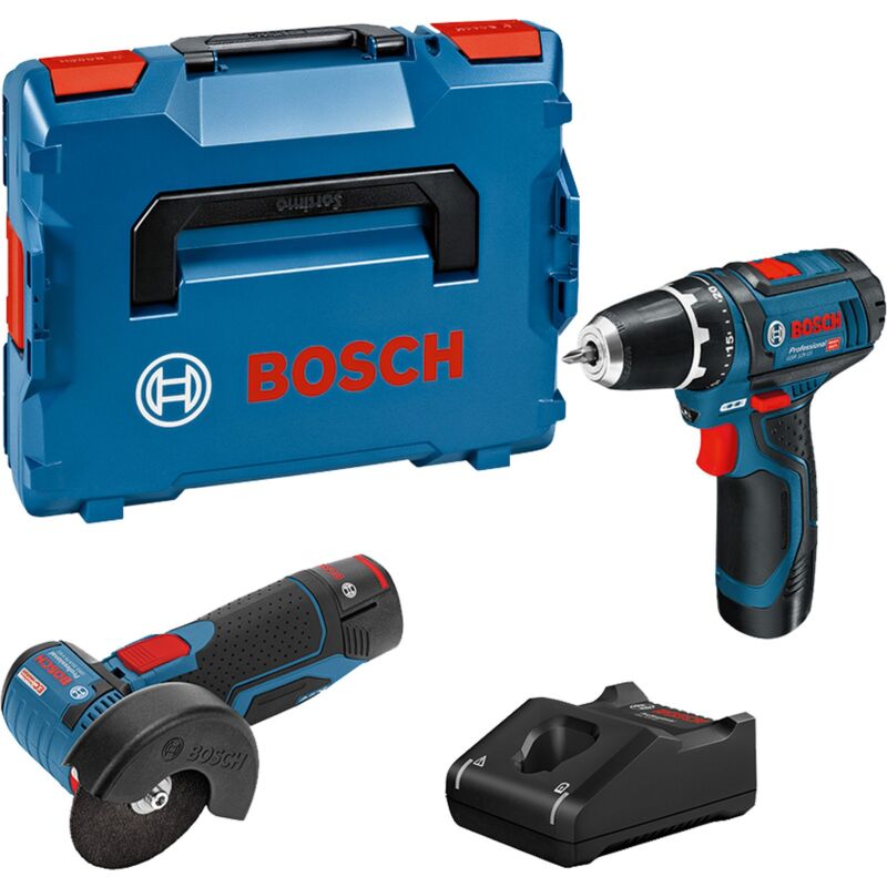 Pack Perceuse Visseuse Bosch GSR 12V-15 et Meuleuse GWS 12V-76 - vue 5