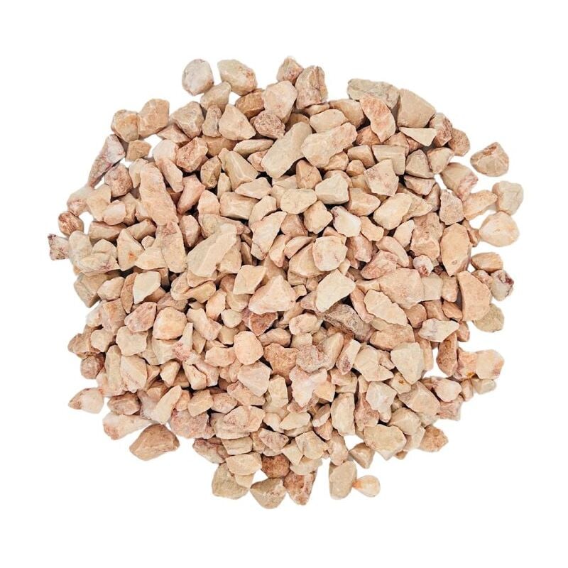 Big Bag Express - Pack +/- 1,5T ≃ 20M² (2 x 750 Kg) Gravier Marbre Rose ø 6/9 mm - Livraison standard