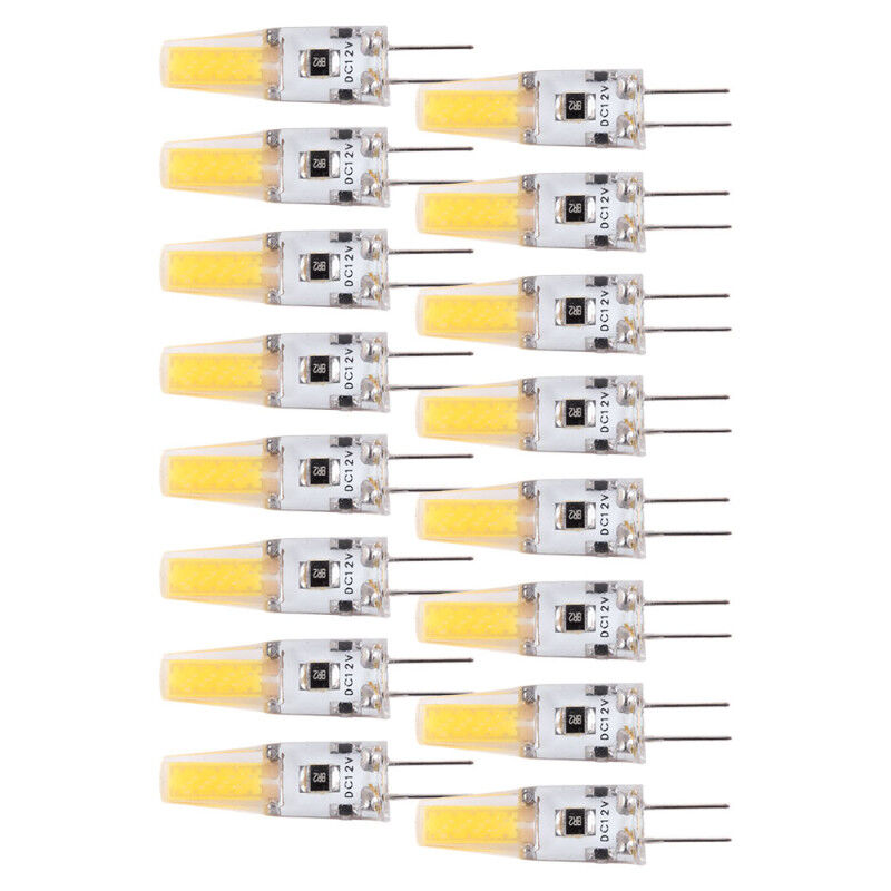 

Pack 16 Bombillas LED G4 3W 270Lm 6000ºK 12V Ac/Dc 30.000H [CA-G4-3W-12-CW-PK16-AP] | Blanco Cálido (CA-G4-3W-12-CW-PK16-AP)