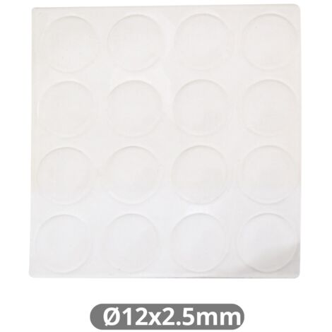 Pack 16 gotas protectoras adhesivas 2.5mm Ø12mm GSC 003802787