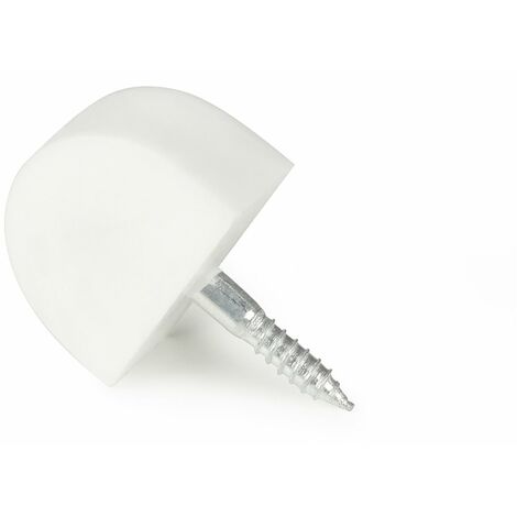 Pack 16 Supports Hembrilla Fabriqué en plastique Finition blanche 16 Unités - talla