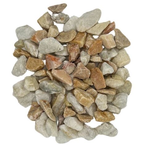 Pack +/- 1T (2 X 500Kg) Gravier de Marbre Rose d'Espagne Ø 8/16 mm - Livraison STANDARD