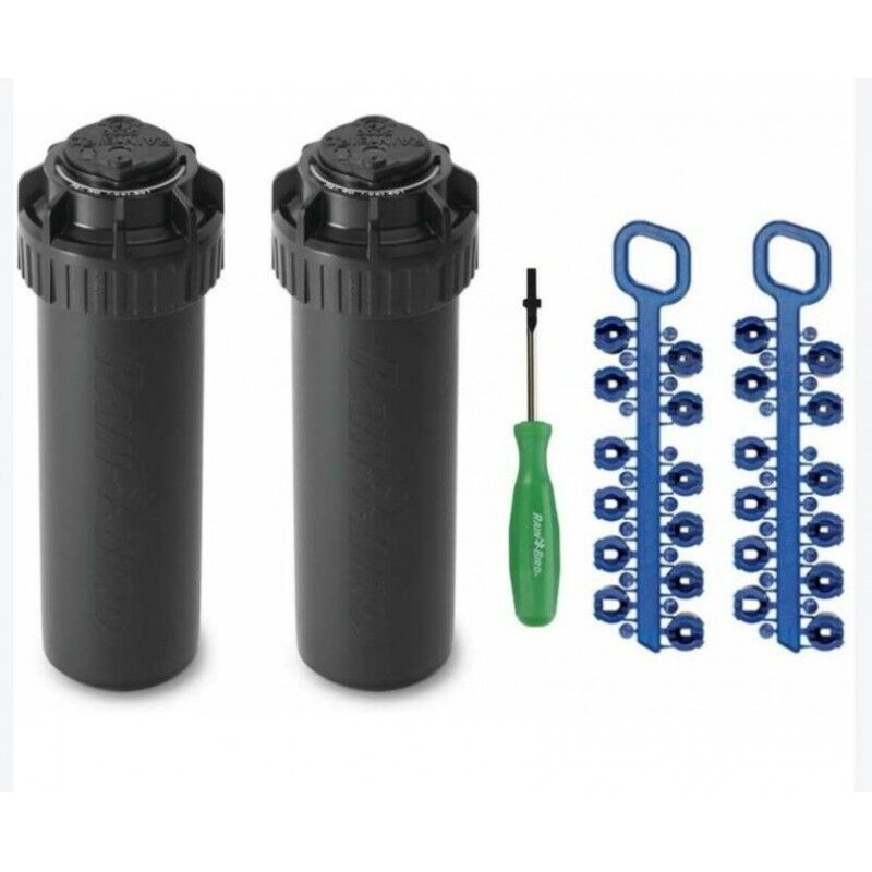 

Suinga - Pack 2 Aspersores Rain Bird 5004-PC 3/4', Alcance 7,6 a 15,2 m + Accesorioss