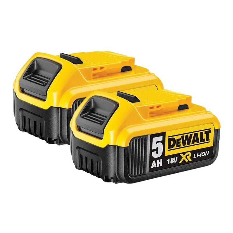 Dewalt - Pack 2 batteries 5,0 Ah 18V DCB184-XJ