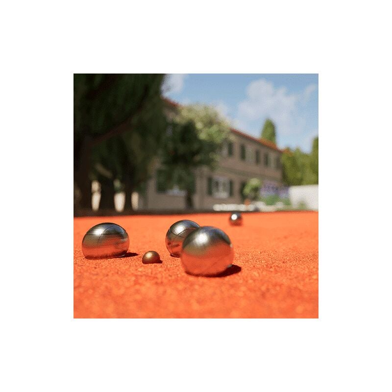 King Matériaux - pack 2 big bag 1,5T Sable Stabilisé Rouge Pétanque 0/6