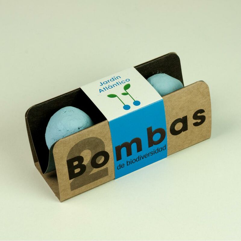 

Pack 2 Bombas de semillas Nendo Dango Jardín Atlántico