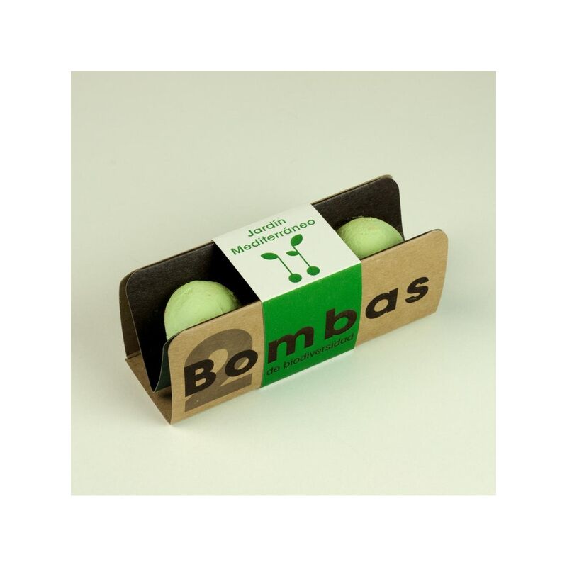 

Pack 2 Bombas de semillas Nendo Dango Jardín Mediterráneo
