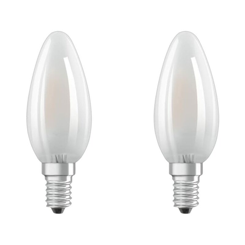 

PACK 2 BOMBILLAS LED 4W/827 E14 2700K Luz Calida A++